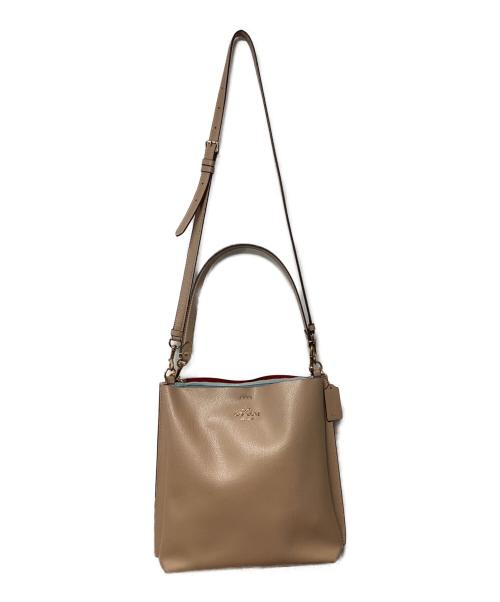 COACH（コーチ）COACH (コーチ) ショルダーバッグ ベージュの古着・服飾アイテム