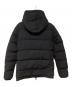 AKM (エーケーエム) スタンドネックレイヤードダウンジャケット ブラック サイズ:SIZE L：10000円