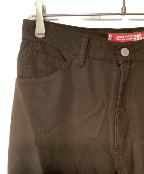 COMME des GARCONS JUNYA WATANABE MAN（コム デ ギャルソン ジュンヤ ワタナベ マン）COMME des GARCONS JUNYA WATANABE MAN (コム デ ギャルソン ジュンヤ ワタナベ マン) LEVI'S (リーバイス) パンツ ブラウン サイズ:Mの古着・服飾アイテム