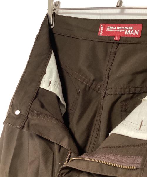 COMME des GARCONS JUNYA WATANABE MAN（コム デ ギャルソン ジュンヤ ワタナベ マン）COMME des GARCONS JUNYA WATANABE MAN (コム デ ギャルソン ジュンヤ ワタナベ マン) LEVI'S (リーバイス) パンツ ブラウン サイズ:Mの古着・服飾アイテム
