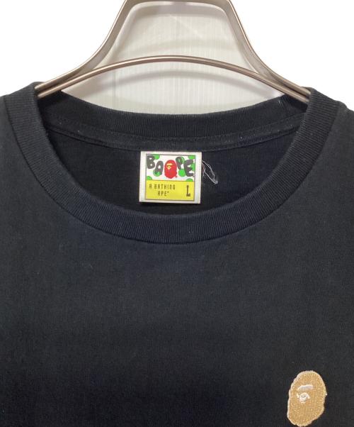 BAPE BY A BATHING APE（ベイプバイアベイシングエイプ）BAPE BY A BATHING APE (ベイプバイアベイシングエイプ) 半袖カットソー ブラック サイズ:Lの古着・服飾アイテム