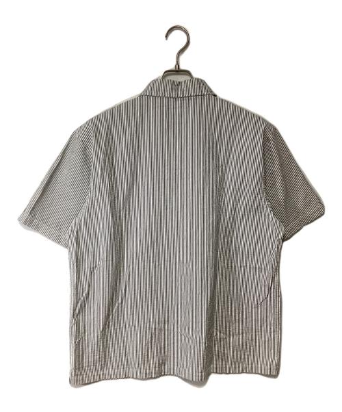 stussy（ステューシー）stussy (ステューシー) ハーフジップシャツ グレー サイズ:Mの古着・服飾アイテム