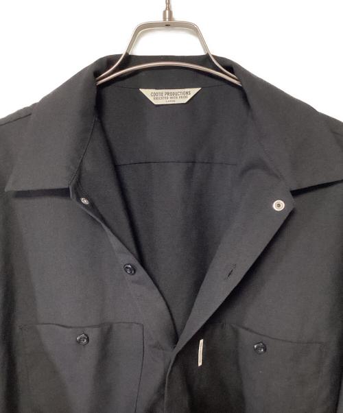 COOTIE PRODUCTIONS（クーティープロダクツ）COOTIE PRODUCTIONS (クーティープロダクツ) 半袖シャツ ブラック サイズ:LARGEの古着・服飾アイテム