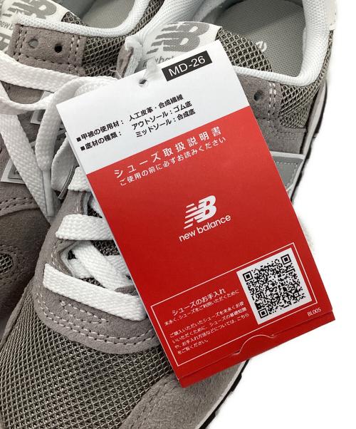 NEW BALANCE（ニューバランス）NEW BALANCE (ニューバランス) ローカットスニーカー グレー サイズ:23 未使用品の古着・服飾アイテム