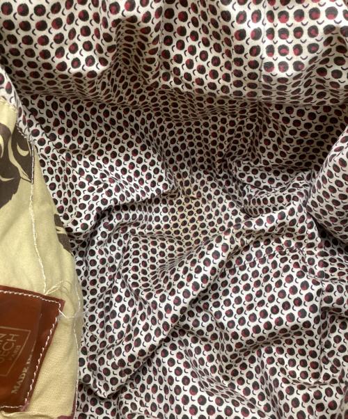 JAMIN PUECH（ジャマンピュエッシュ）JAMIN PUECH (ジャマンピュエッシュ) トートバッグ ベージュ×ブラウンの古着・服飾アイテム