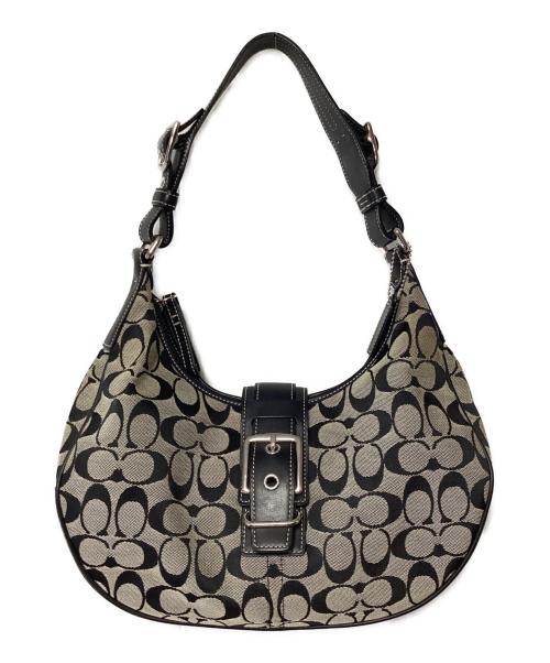 COACH（コーチ）COACH (コーチ) ワンショルダーバッグ ブラックの古着・服飾アイテム