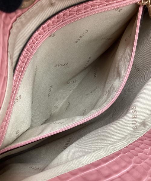 GUESS（ゲス）GUESS (ゲス) 2WAYショルダーバッグ ピンクの古着・服飾アイテム