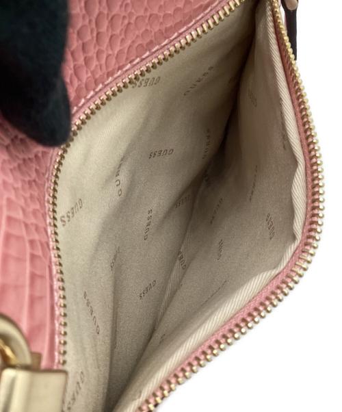 GUESS（ゲス）GUESS (ゲス) 2WAYショルダーバッグ ピンクの古着・服飾アイテム
