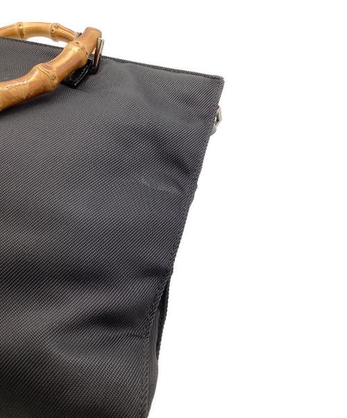 GUCCI（グッチ）GUCCI (グッチ) ハンドバッグ ブラックの古着・服飾アイテム