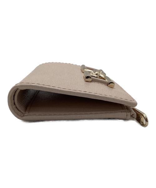 FURLA（フルラ）FURLA (フルラ) 2つ折り財布 ピンクの古着・服飾アイテム