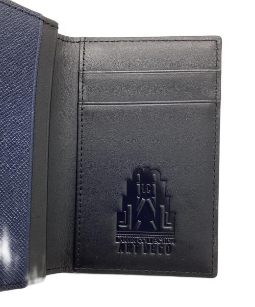 LANVIN（ランバン）LANVIN (ランバン) カードケース ネイビーの古着・服飾アイテム