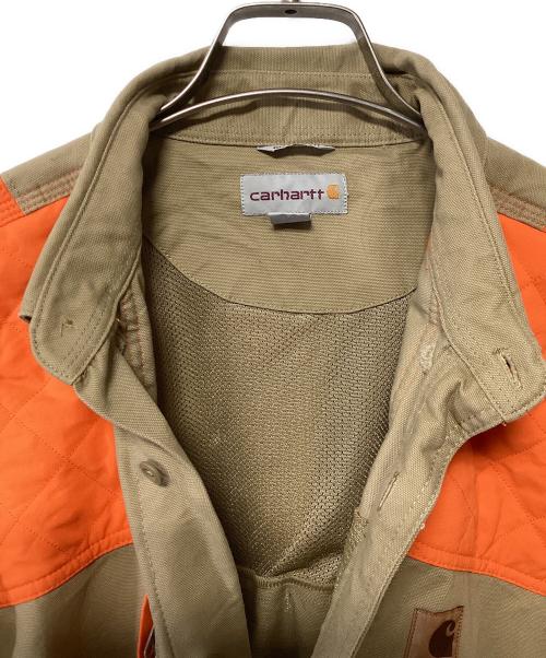CarHartt（カーハート）CarHartt (カーハート) ジャケット カーキ×オレンジ サイズ:Lの古着・服飾アイテム
