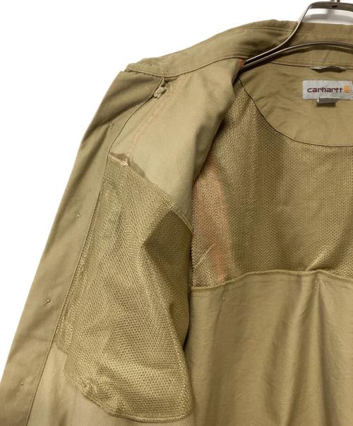 CarHartt（カーハート）CarHartt (カーハート) ジャケット カーキ×オレンジ サイズ:Lの古着・服飾アイテム