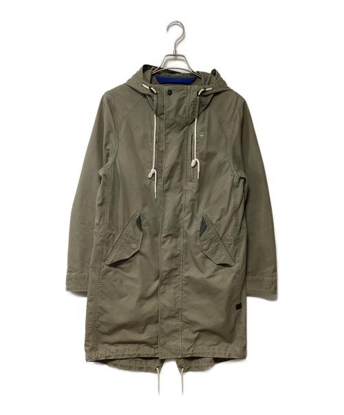 G-STAR RAW（ジースターロゥ）G-STAR RAW (ジースターロゥ) モッズコート カーキ サイズ:Sの古着・服飾アイテム