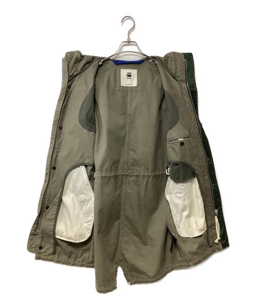 G-STAR RAW（ジースターロゥ）G-STAR RAW (ジースターロゥ) モッズコート カーキ サイズ:Sの古着・服飾アイテム