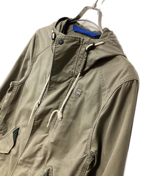G-STAR RAW（ジースターロゥ）G-STAR RAW (ジースターロゥ) モッズコート カーキ サイズ:Sの古着・服飾アイテム