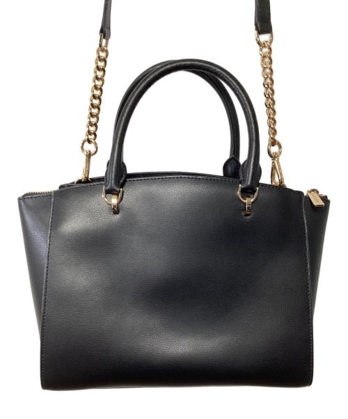 MICHAEL KORS（マイケルコース）MICHAEL KORS (マイケルコース) 2WAYショルダーバッグ ブラックの古着・服飾アイテム