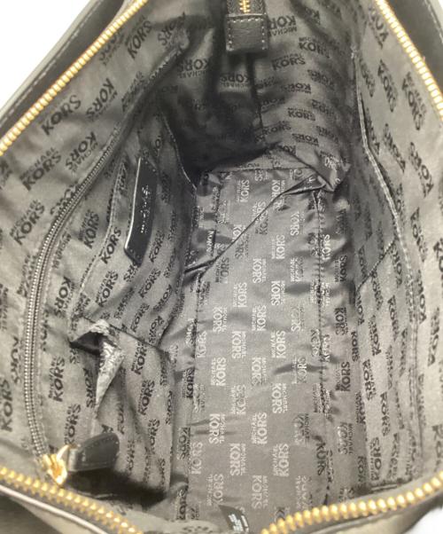 MICHAEL KORS（マイケルコース）MICHAEL KORS (マイケルコース) 2WAYショルダーバッグ ブラックの古着・服飾アイテム