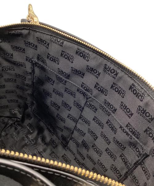 MICHAEL KORS（マイケルコース）MICHAEL KORS (マイケルコース) 2WAYショルダーバッグ ブラックの古着・服飾アイテム