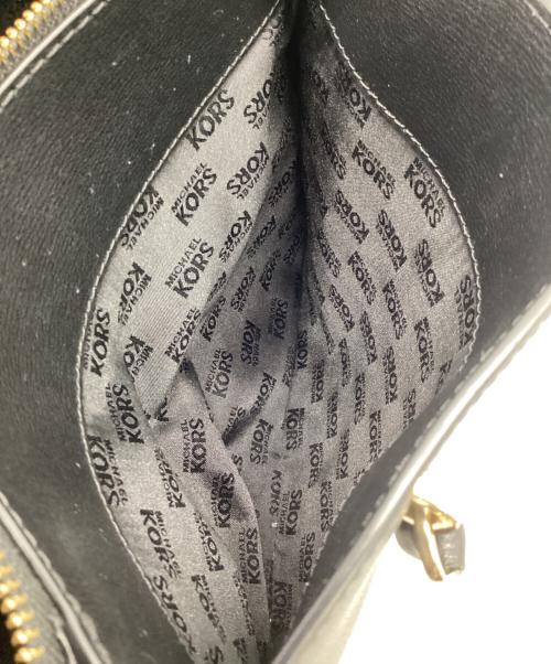 MICHAEL KORS（マイケルコース）MICHAEL KORS (マイケルコース) 2WAYショルダーバッグ ブラックの古着・服飾アイテム