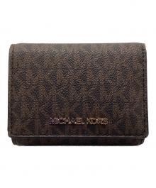 MICHAEL KORS（マイケルコース）の古着「3つ折り財布」｜ブラウン