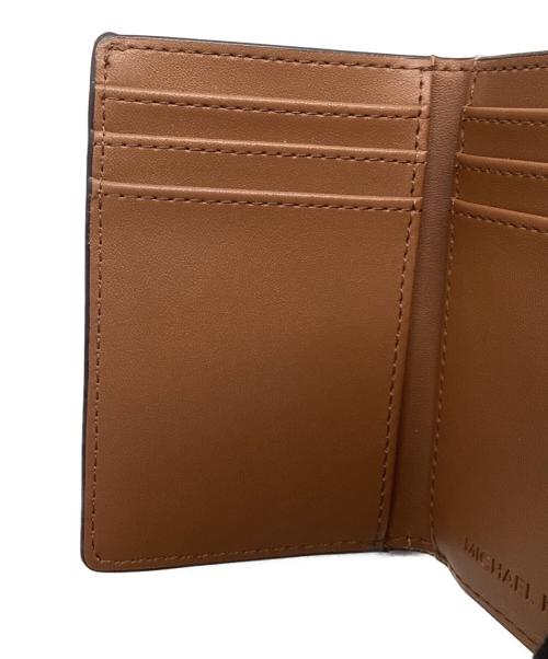 MICHAEL KORS（マイケルコース）MICHAEL KORS (マイケルコース) 3つ折り財布 ブラウンの古着・服飾アイテム