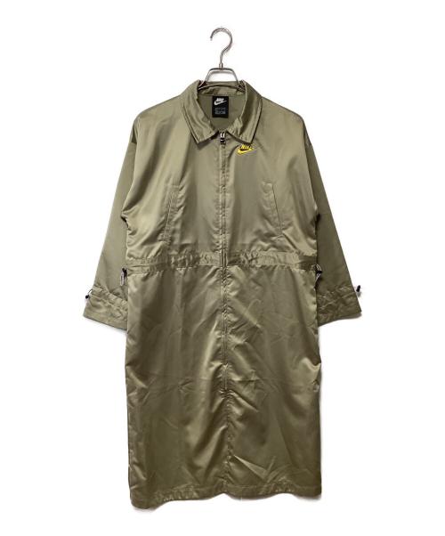 NIKE（ナイキ）NIKE (ナイキ) クラッシュ ロング SA ジャケット カーキ サイズ:XSの古着・服飾アイテム