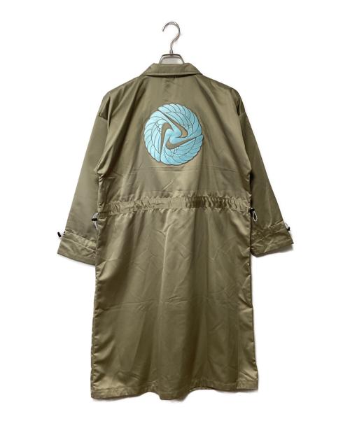 NIKE（ナイキ）NIKE (ナイキ) クラッシュ ロング SA ジャケット カーキ サイズ:XSの古着・服飾アイテム