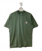 THE NORTH FACEザ ノース フェイス）の古着「半袖Tシャツ」｜グリーン