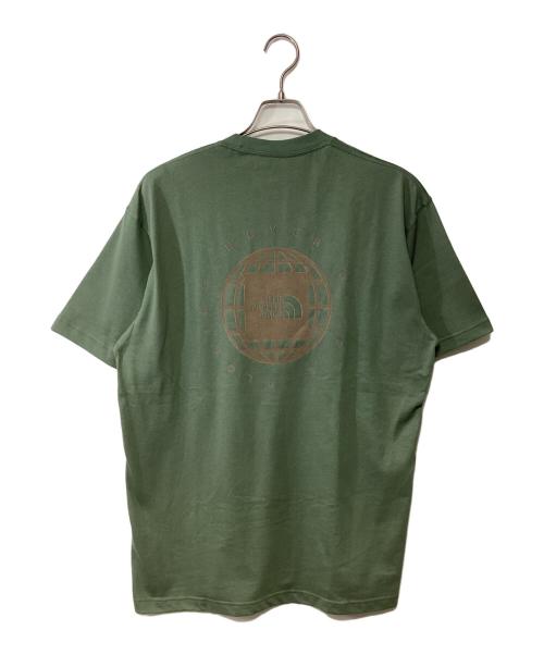 THE NORTH FACE（ザ ノース フェイス）THE NORTH FACE (ザ ノース フェイス) 半袖Tシャツ グリーン サイズ:XLの古着・服飾アイテム