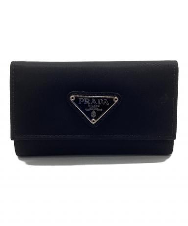 中古・古着通販】PRADA (プラダ) 6連キーケース ブラック｜ブランド