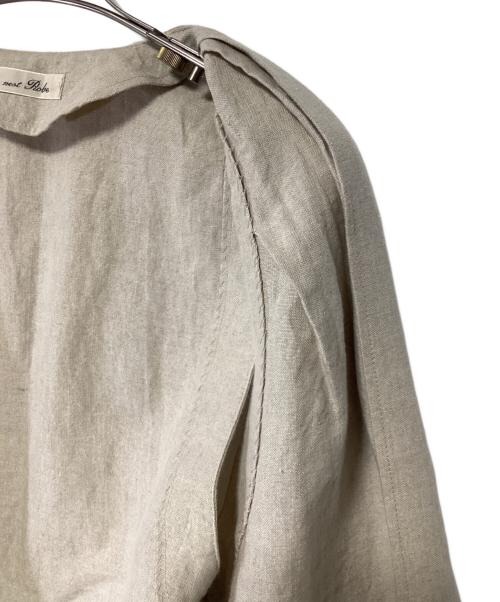 nest Robe（ネストローブ）nest Robe (ネストローブ) ベスト ベージュ サイズ:記載なしの古着・服飾アイテム