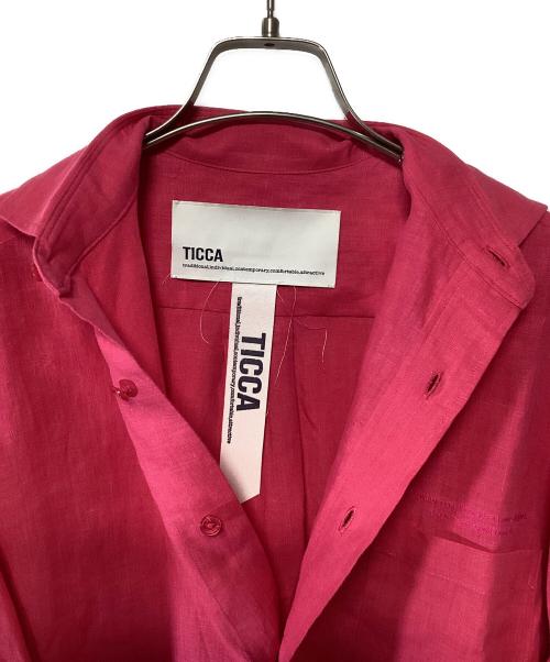 ticca（ティッカ）ticca (ティッカ) 半袖シャツ ピンク サイズ:Fの古着・服飾アイテム