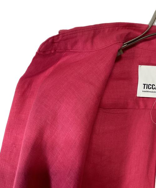 ticca（ティッカ）ticca (ティッカ) 半袖シャツ ピンク サイズ:Fの古着・服飾アイテム
