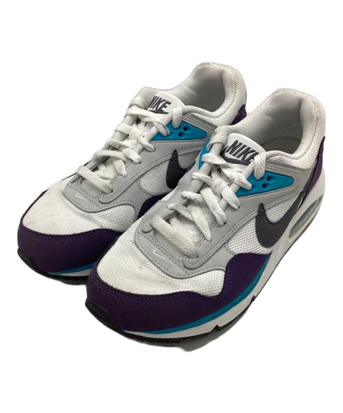 NIKE（ナイキ）NIKE (ナイキ) AIR MAX CORRELATE ホワイト×パープル サイズ:24の古着・服飾アイテム