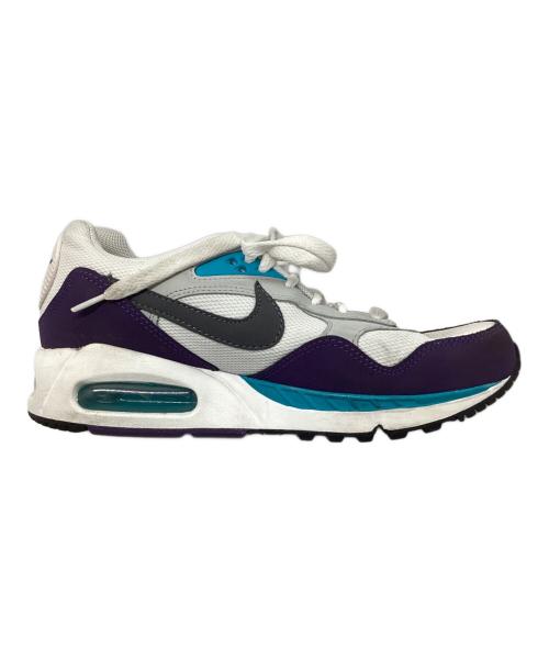 NIKE（ナイキ）NIKE (ナイキ) AIR MAX CORRELATE ホワイト×パープル サイズ:24の古着・服飾アイテム