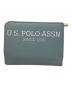 U.S POLO ASSN (ユーエスポロアッスン) 2つ折り財布 ブルー 未使用品：5000円