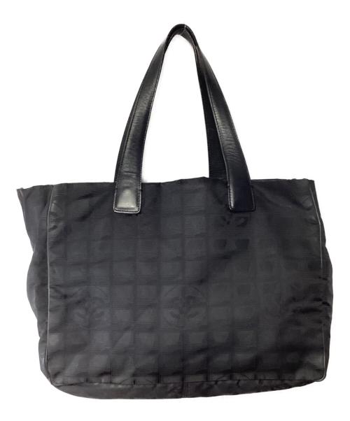 CHANEL（シャネル）CHANEL (シャネル) ナイロントートバッグ ブラックの古着・服飾アイテム