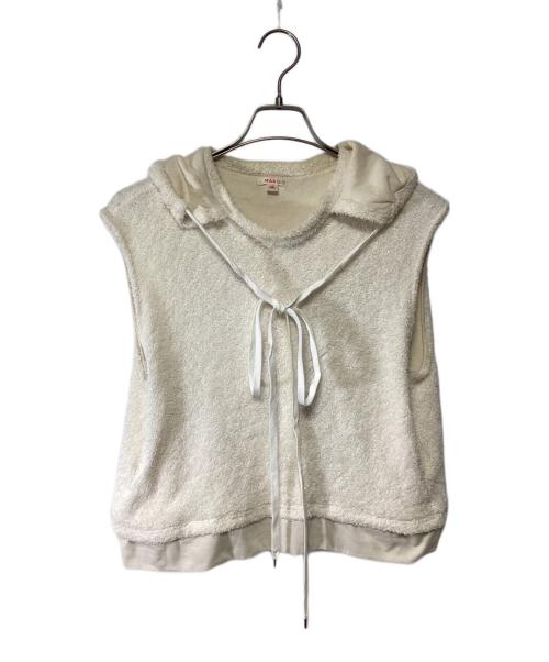 masu（エムエーエスユー）masu (エムエーエスユー) パーカー ベージュ サイズ:46の古着・服飾アイテム