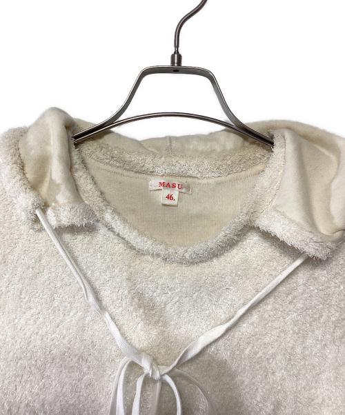 masu（エムエーエスユー）masu (エムエーエスユー) パーカー ベージュ サイズ:46の古着・服飾アイテム