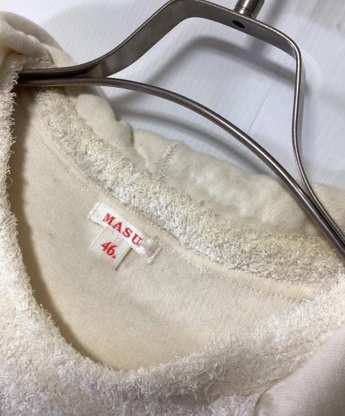 masu（エムエーエスユー）masu (エムエーエスユー) パーカー ベージュ サイズ:46の古着・服飾アイテム