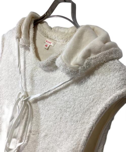 masu（エムエーエスユー）masu (エムエーエスユー) パーカー ベージュ サイズ:46の古着・服飾アイテム