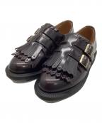 Dr.Martensドクターマーチン）の古着「ダブルモンクストラップシューズ」｜ブラウン