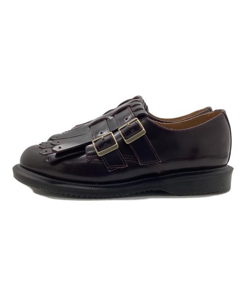 Dr.Martens（ドクターマーチン）Dr.Martens (ドクターマーチン) ダブルモンクストラップシューズ ブラウン サイズ:UK4の古着・服飾アイテム