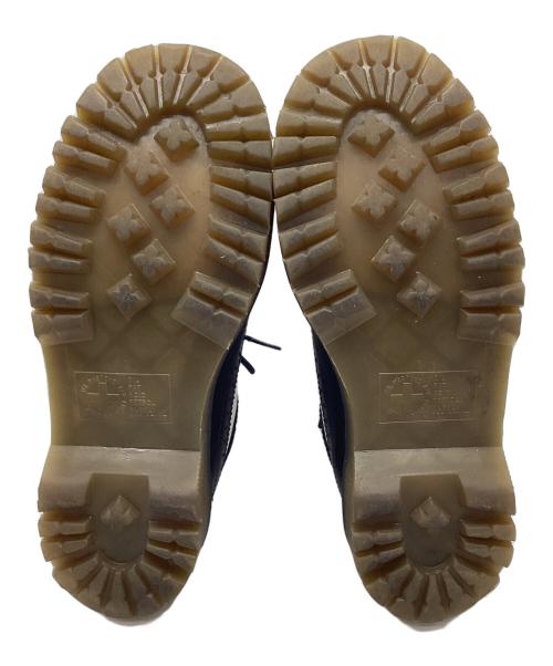 Dr.Martens（ドクターマーチン）Dr.Martens (ドクターマーチン) ウィングチップシューズ ブラック×ホワイト サイズ:UK4の古着・服飾アイテム