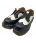 Dr.Martens（ドクターマーチン）の古着「ウィングチップシューズ」｜ブラック×ホワイト