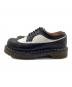 Dr.Martens (ドクターマーチン) ウィングチップシューズ ブラック×ホワイト サイズ:UK4：11000円