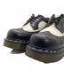 中古・古着 Dr.Martens (ドクターマーチン) ウィングチップシューズ ブラック×ホワイト サイズ:UK4：11000円