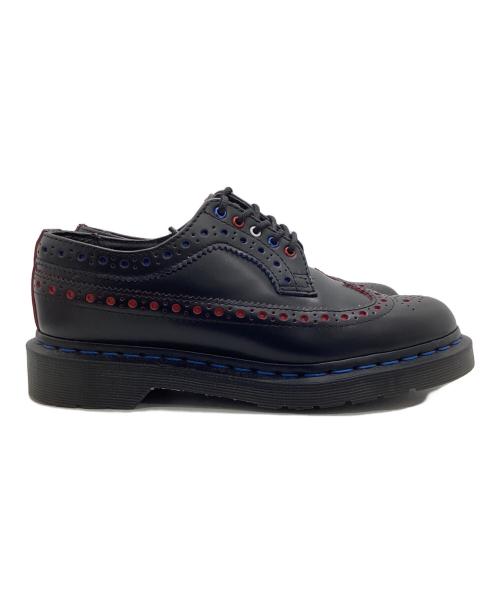 Dr.Martens（ドクターマーチン）Dr.Martens (ドクターマーチン) ドレスシューズ ブラック×レッド×ブルー サイズ:UK4の古着・服飾アイテム