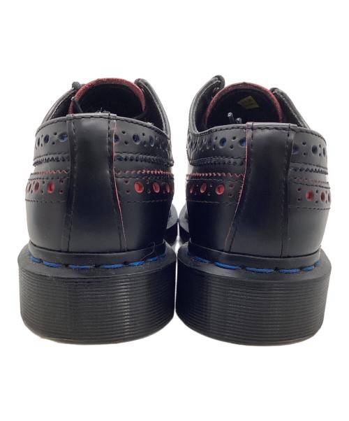 Dr.Martens（ドクターマーチン）Dr.Martens (ドクターマーチン) ドレスシューズ ブラック×レッド×ブルー サイズ:UK4の古着・服飾アイテム